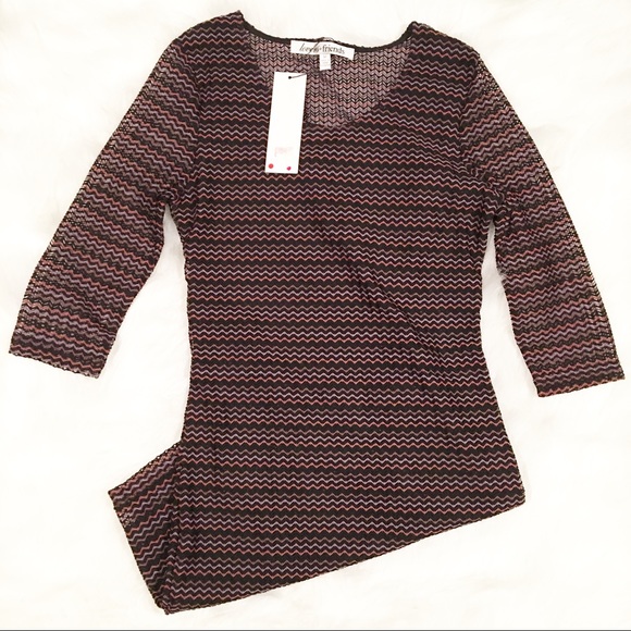 Lovers + Friends Dresses & Skirts - Lovers + Friends purple zig zag mini dress medium